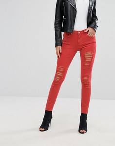 Красные джинсы River Island Amelie - Красный