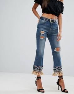 Прямые джинсы River Island - Синий