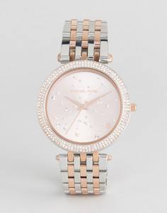Часы со звездами на циферблате Michael Kors MK3726 Darci - Серебряный
