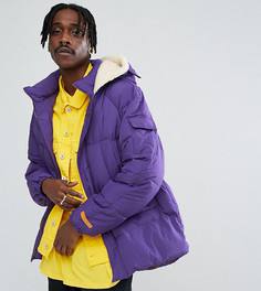 Дутая фиолетовая куртка The New County - Фиолетовый