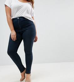 Выбеленные джинсы ASOS CURVE Sculpt Me - Синий