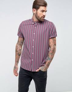 Оверсайз-рубашка в полоску ASOS - Черный