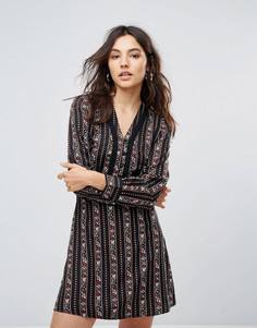 Платье с принтом Liquorish - Мульти