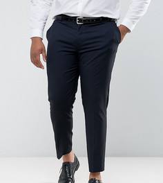 Темно-синие брюки слим River Island PLUS - Темно-синий