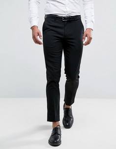 Черные укороченные брюки скинни River Island - Черный