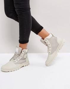 Ботильоны на плоской подошве Palladium Pampa - Серый