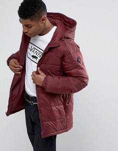 Красная дутая куртка Vans Woodcrest MTE VA2X5U4QU - Красный