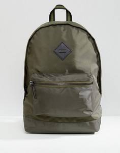 Рюкзак цвета хаки с карманом River Island - Зеленый