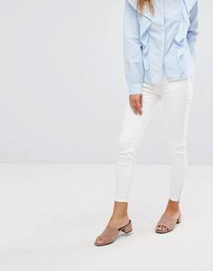 Укороченные джинсы скинни Vero Moda - Белый