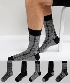 Подарочный набор из 5 пар носков Ben Sherman - Мульти