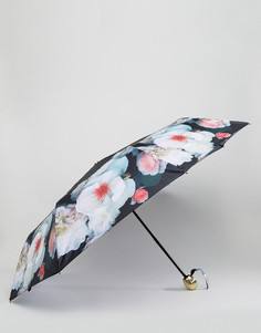Компактный зонт с цветочным принтом Ted Baker - Черный