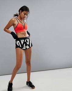Шорты с геометрическим принтом Reebok Studio - Мульти