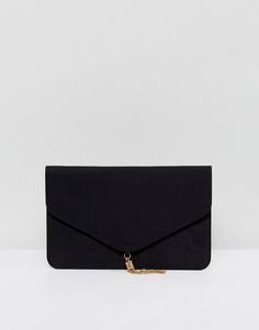 Клатч с кисточкой ASOS - Черный