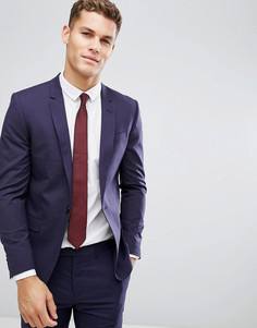 Фиолетовый пиджак зауженного кроя River Island - Фиолетовый