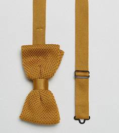 Вязаный галстук-бабочка Noose & Monkey - Желтый