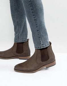 Коричневые ботинки челси River Island - Коричневый