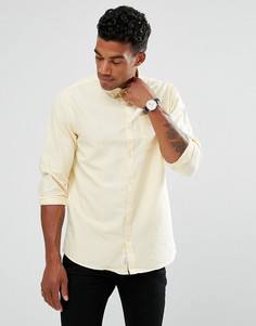 Желтая оксфордская рубашка классического кроя River Island - Желтый
