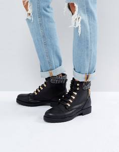 Черные походные ботинки New Look - Черный