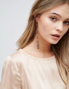Серьги-подвески New Look - Золотой