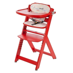 Стул Safety 1st Timba with Tray and Cushion + мягкий вкладыш Red Lines 2760260000