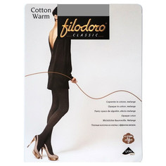 Колготки Filodoro Cotton Warm размер 2 Nero