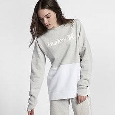 Женская флисовая рубашка с длинным рукавом Hurley One And Only Blocked Nike