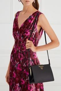 Кожаная сумка Light Frame Prada