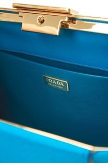 Кожаная сумка Light Frame Prada