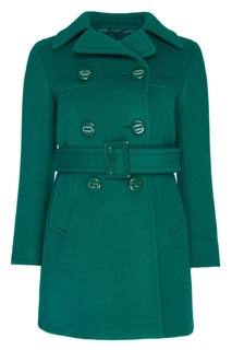 Шерстяное пальто Prada