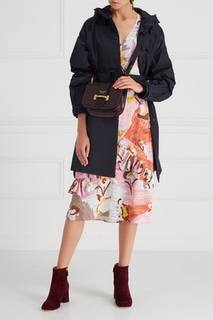 Однотонный плащ Prada