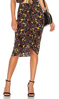 Цветочная юбка с рюшами trina - Tularosa