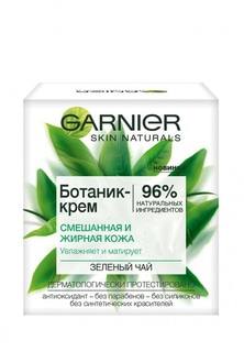 Крем для лица Garnier Увлажняющий "Зеленый Чай", матирующий, для смешанной и жирной кожи, 50 мл