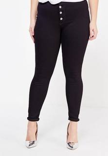 Джинсы LOST INK PLUS BUTTON FRONT JEGGING IN BLACK