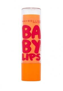 Бальзам для губ Maybelline New York "Baby Lips, Вишня", восстанавливающий и увлажняющий, с легким красным оттенком и запахом, 1,78 мл