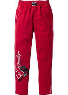 Трикотажные брюки (темно-красный) Bonprix