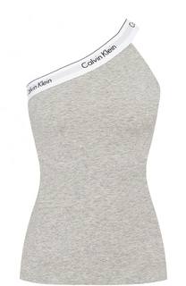 Однотонный топ с открытым плечом Calvin Klein Underwear