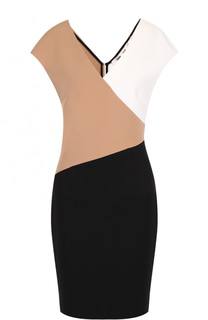 Приталенное мини-платье с V-образным вырезом Diane Von Furstenberg