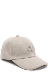 Бейсболка с логотипом бренда Loro Piana