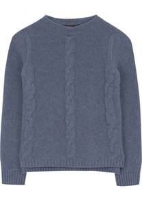 Кашемировый пуловер фактурной вязки Loro Piana