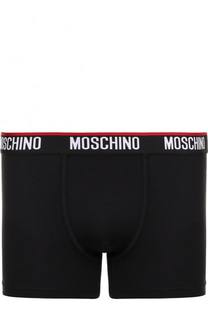 Хлопковые боксеры с широкой резинкой Moschino