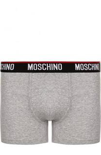 Хлопковые боксеры с широкой резинкой Moschino