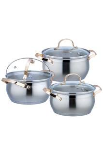 Набор кастрюль, 3 пр. Bekker