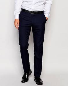 Узкие брюки с подворотами Selected Homme - Темно-синий