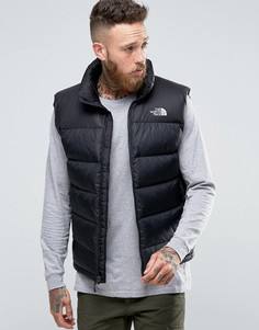 Черный пуховый жилет The North Face Nupste 2 - Черный