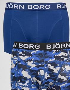 2 пары боксеров-брифов Bjorn Borg - Черный