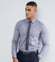 Строгая рубашка узкого кроя Ted Baker TALL - Темно-синий
