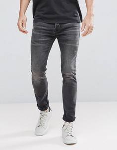 Серые джинсы скинни AllSaints - Серый