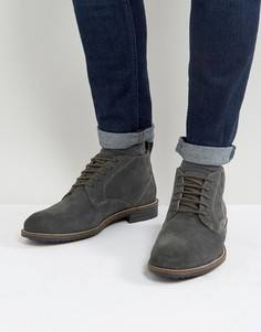 Черные замшевые ботинки Levis Huntington - Черный