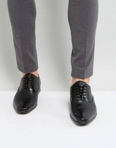 Черные кожаные оксфорды на шнуровке ALDO Craosa - Черный