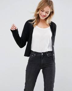 Кардиган с поясом ASOS - Черный
